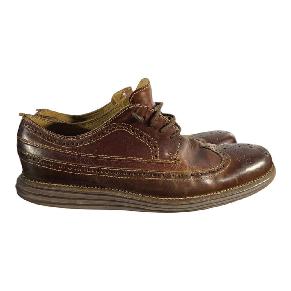 Cole Haan Original Grand LWN II Woodbury Chestnut Oxfords Size 10 M C27845
